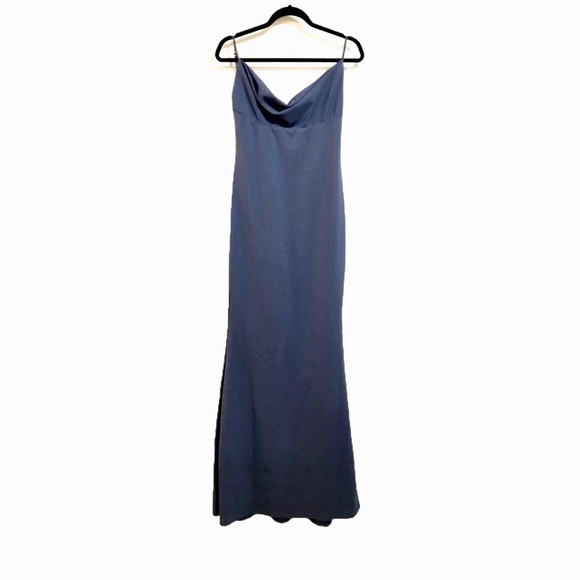 NEW Katie May Blue Strap Maxi Gown Formal Gown Dress Size 10 and 12 Available - Picture 4 of 7